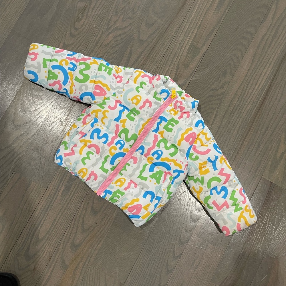Stella McCarthy baby coat
